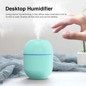 krezcoo mini portable mist humidifier 150 ml, suitable for car, bedroom & puja room