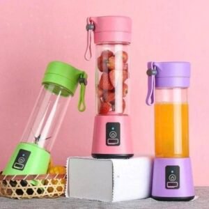 krezcoo portable 6 blade electric juicer blender with built in jarjuicer mixer bottle,fruit juicer machine,usb rechargeable