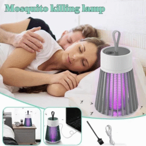 krezcoo dual function mosquito zapper lamp indoor insect trap portable lamp