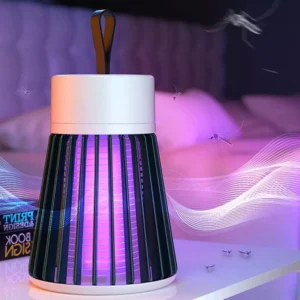 krezcoo dual function mosquito zapper lamp indoor insect trap portable lamp