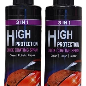 ezcoo:3 in 1 high protection quick coating spray | car paint cleaner, polish, and repair wax sealant