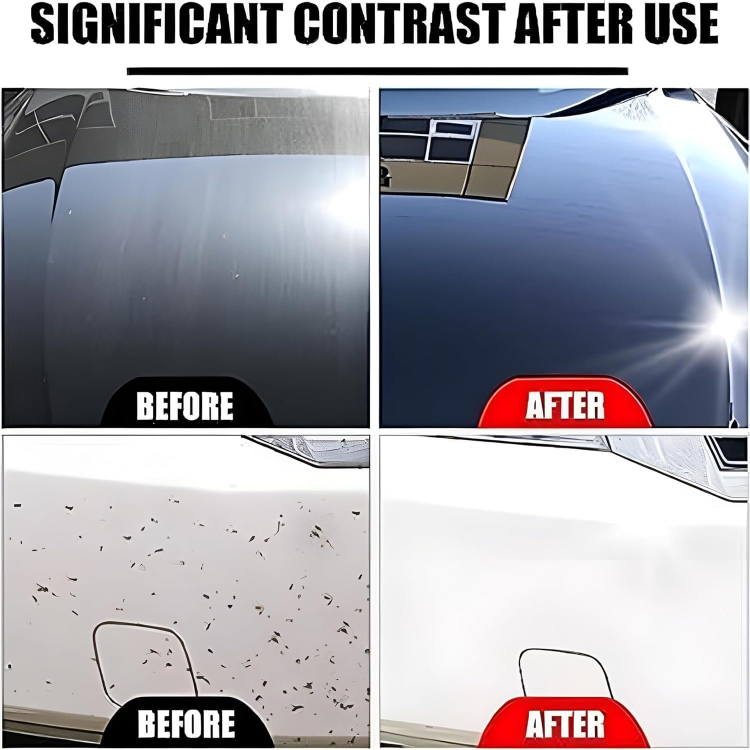ezcoo:3 in 1 high protection quick coating spray | car paint cleaner, polish, and repair wax sealant