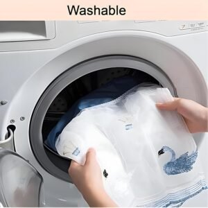krezcoo air conditioning dust cover, foldable & washable dustproof air conditioner cover, indoor protective ac curtain with mix design print