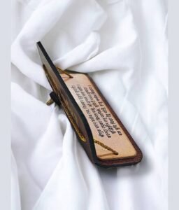 krezcoo handcrafted hanuman chalisa, palm leaf book feel & very compact to handle