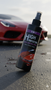 krezcoo 3 in 1 high protection quick coating spray | car paint cleaner, polish, and repair wax sealant